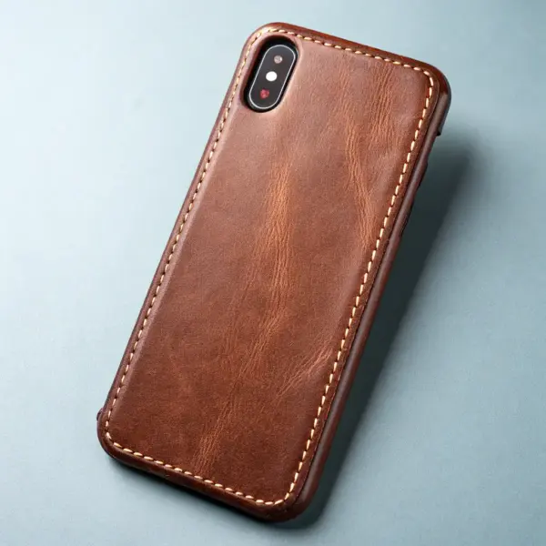 Luxury Grain Leather Phone Case