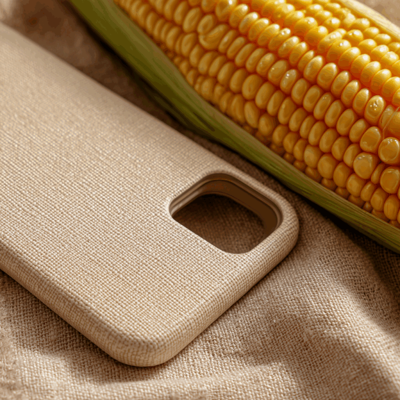 Innovative Corn-based PU Phone Case - Image 3